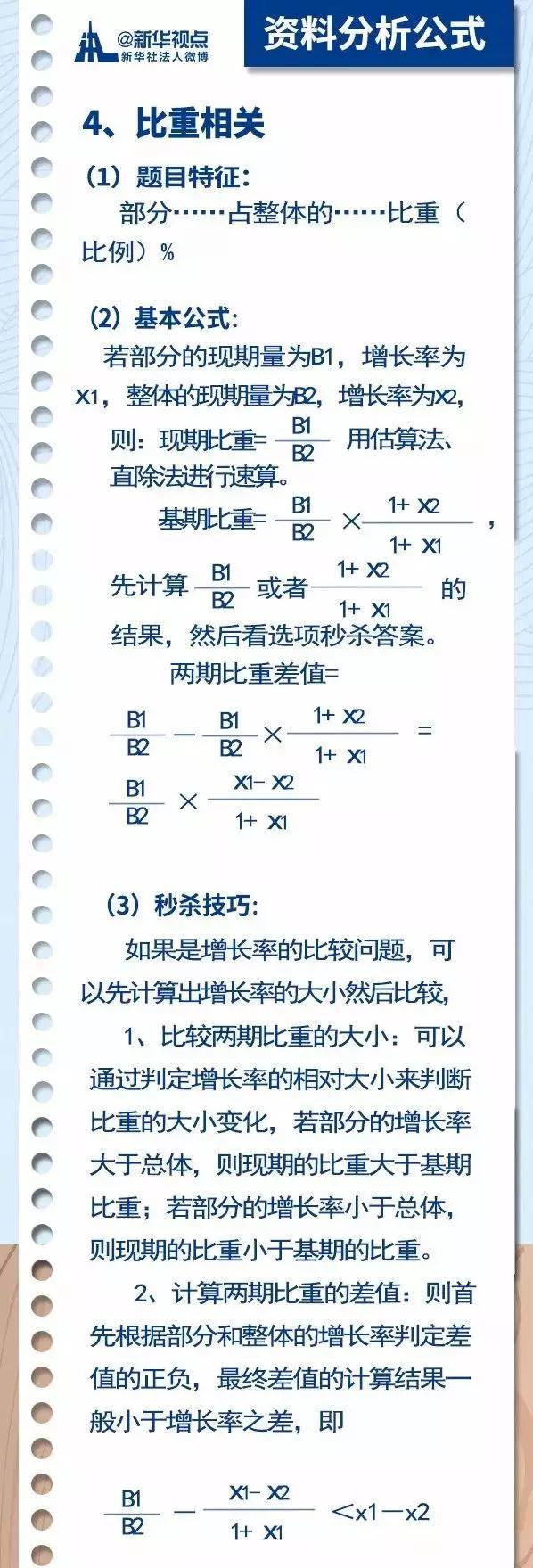 2020國(guó)考行測(cè)常用公式匯總，背完答題省時(shí)省力